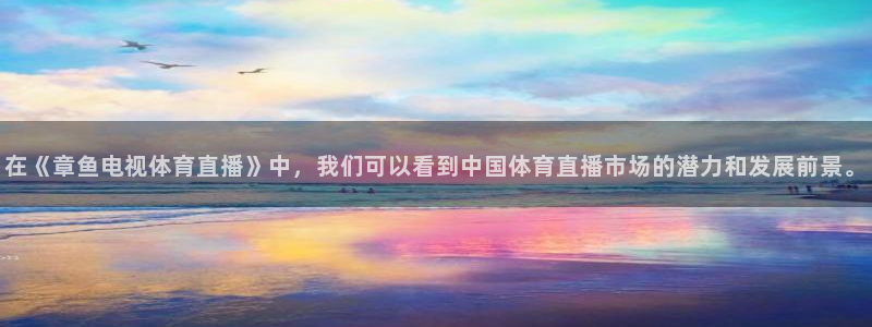 360体育在线直播观看：在《章鱼电视体育直播》中，我们可以看到中国体育直播市场的潜力和发展前景。